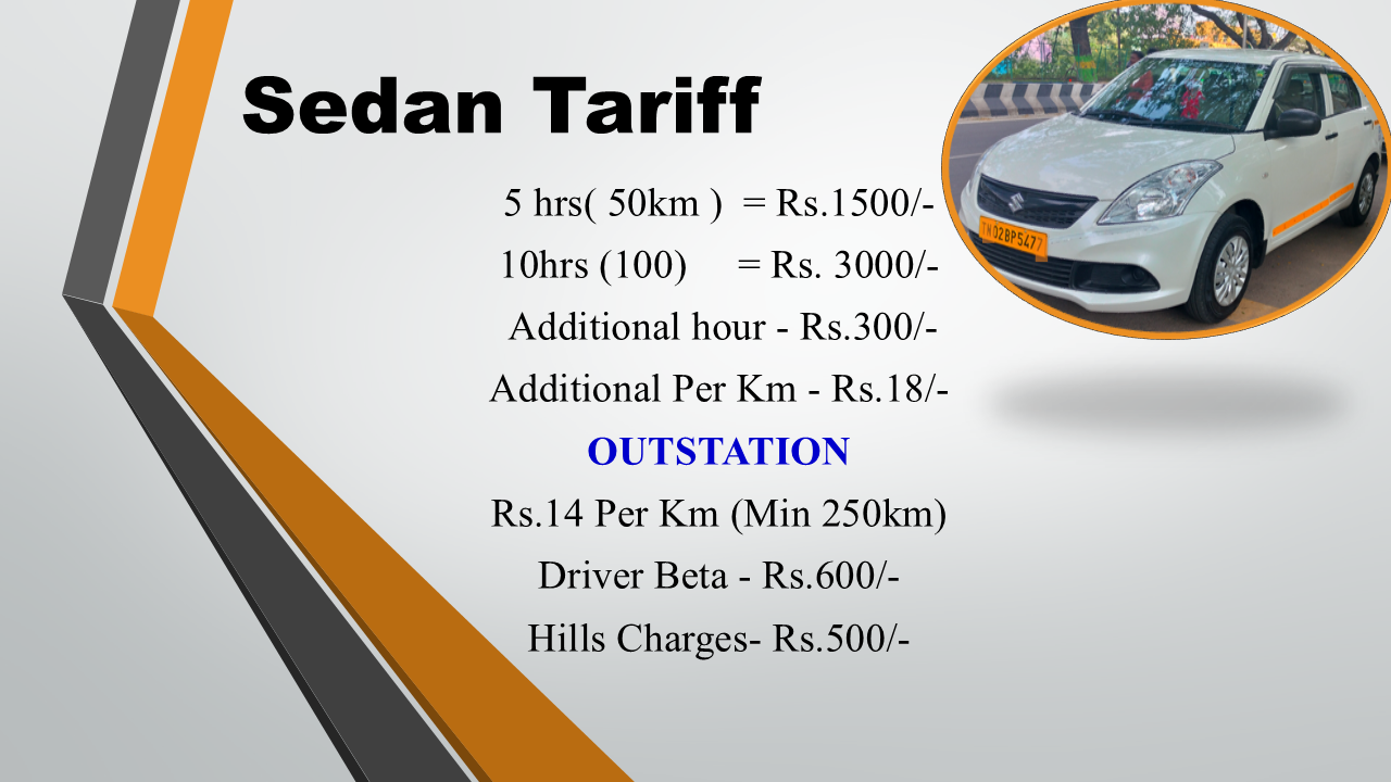 Sedan Tariff